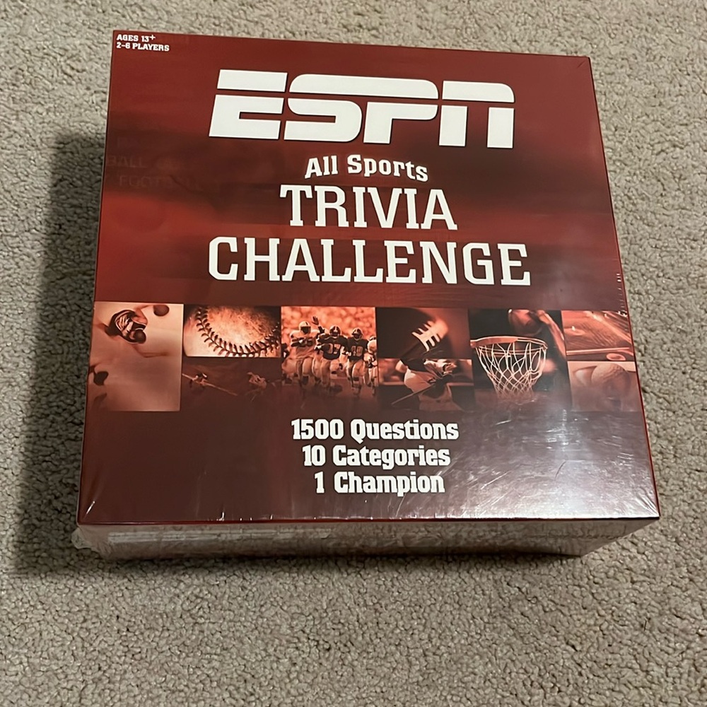 ESPN Sports Trivia Challenge Game - NEW